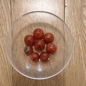 Cool glass beads - qty 8